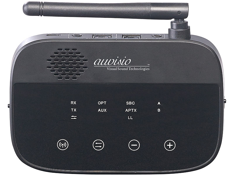 2in1-Audio-Sender und -Empfänger BTR-300, Bluetooth 4.2, 50 m Reichweite 2in1-Audio-Sender und -Empfänger BTR-300, Bluetooth 4.2, 50 m Reichweite