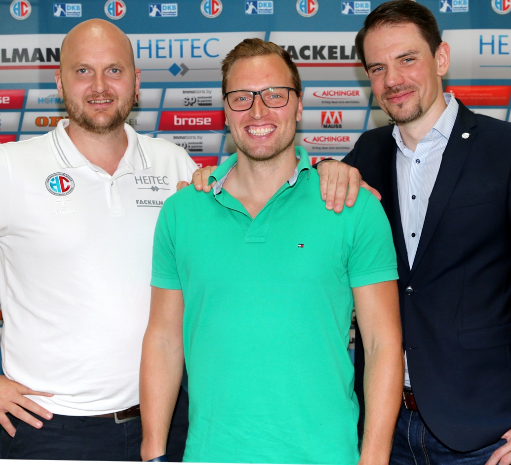 (Foto: HJKrieg, hl-studios, Erlangen) - beim HC Erlangen freut man sich auf Martin Murawski