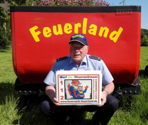 Feuerwehr Feuerland mit neuen Party Sitzen für die Kids Feuerwehr Feuerland mit neuen Party Sitzen für die Kids