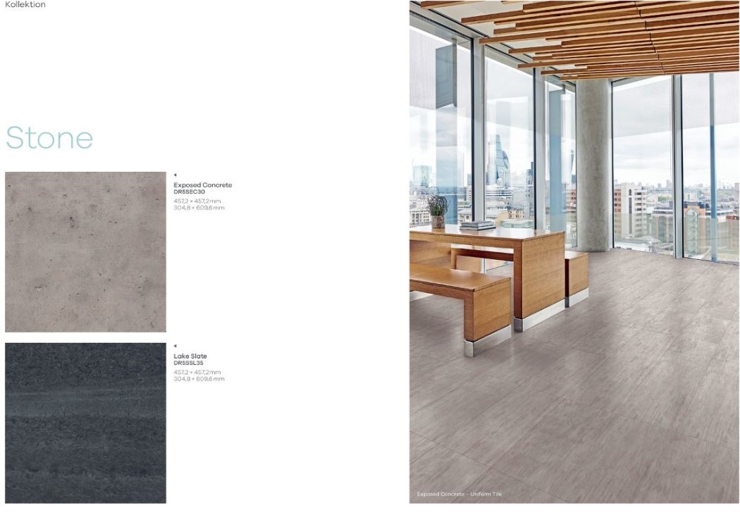 Amtico Cirro - Designbela ausgezeichnet mit"Blauer Engel" (Bildquelle: @ Amtico)