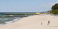 Strand bei Ustronie Morskie. Foto: Carsten Wolf/Travel-Netto Strand bei Ustronie Morskie. Foto: Carsten Wolf/Travel-Netto