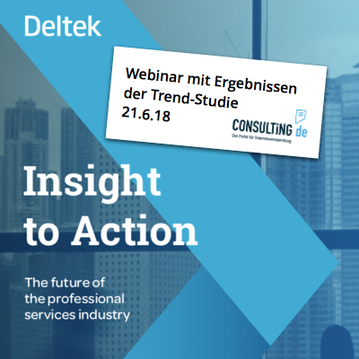 Webinar gibt Einblick in die Zukunft von Consulting und Engineering Webinar gibt Einblick in die Zukunft von Consulting und Engineering