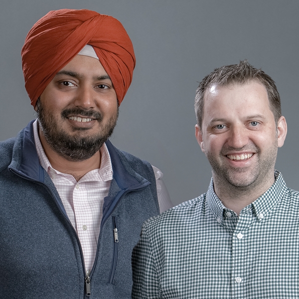Jaspreet Singh und Dave Gildea, Gründer und CEOs von Druva und CloudRanger (Bildquelle: Druva Inc.)