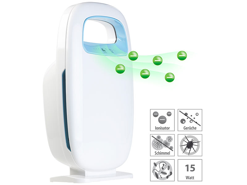 newgen medicals 5-Stufen-Luftreiniger LR-500 für Räume bis 10 m², www.pearl.de newgen medicals 5-Stufen-Luftreiniger LR-500 für Räume bis 10 m², www.pearl.de