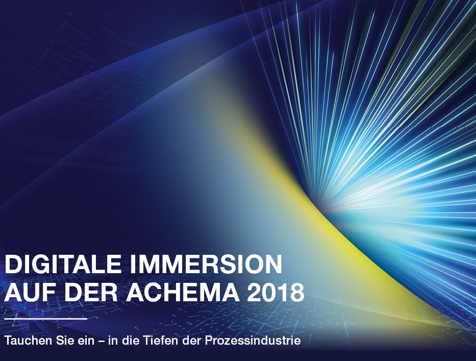 Grafik: hl-studios, Erlangen - Kommunikation der Digitalisierung auf der ACHEMA 2018