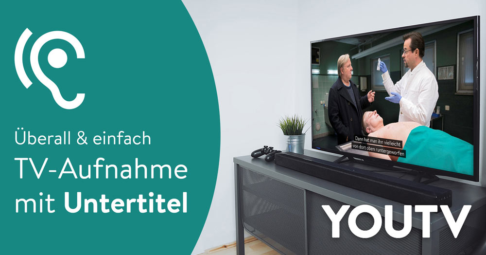 Untertitel von TV Sendungen mit einem Klick aufzeichnen - einfach in der Cloud. Bild: Tatort Untertitel von TV Sendungen mit einem Klick aufzeichnen - einfach in der Cloud. Bild: Tatort