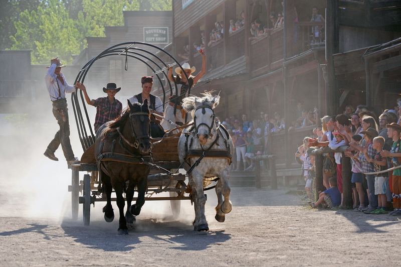 Wild, wild, West: In der Westernstadt EL DORADO werden längst vergangene Zeiten lebendig. (Bildquell