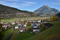 Imst von oben mit Bergpanorama (Imst)