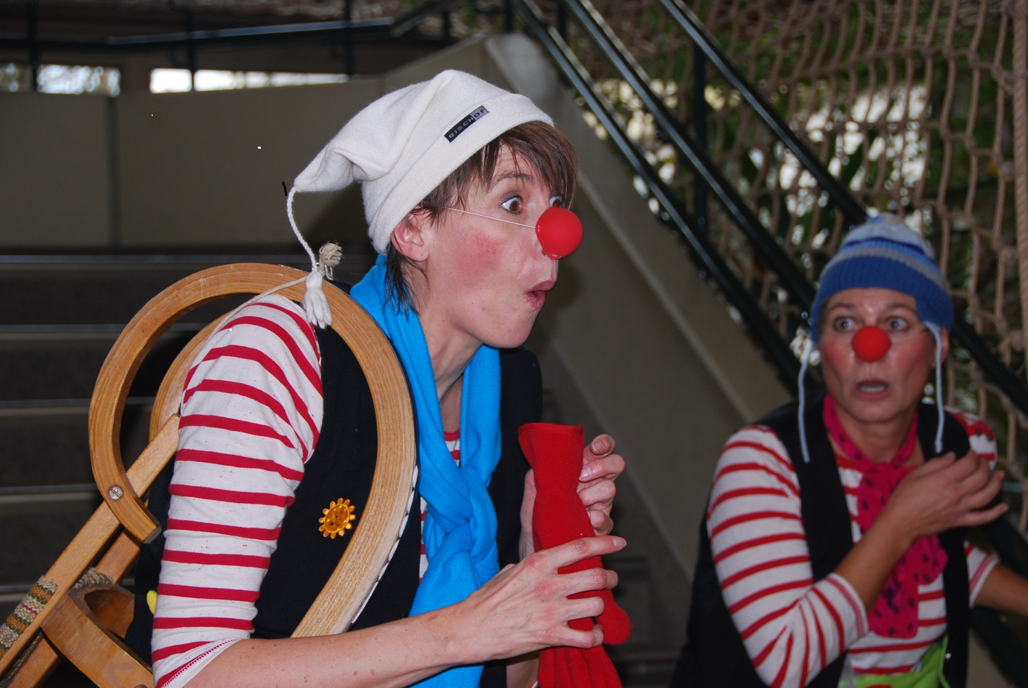 Gesundheit!Clown Visite in der Schmiederer Kinderklinik