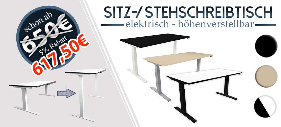 Einführungs-Angebot: Steh-Sitz-Schreibtisch?Worker?bis zum 31.07.2108 mit 5% Rabatt erhältlich Einführungs-Angebot: Steh-Sitz-Schreibtisch?Worker?bis zum 31.07.2108 mit 5% Rabatt erhältlich