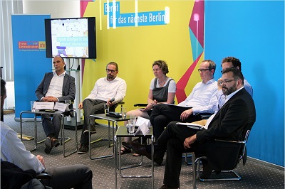 Die Referenten der Veranstaltung (Bildquelle: FDP Fraktion Berlin)