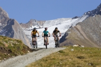 Mountainbiker im Ötztal