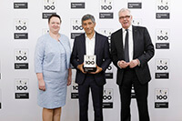 Preisübergabe TOP 100, copyright KD Busch_compamedia
