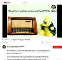 Endlich ist es soweit: BigB aus Beckum hat seinen eigenen YouTube-Kanal eröffnet. 