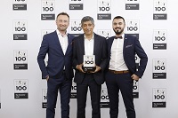 Wissenschaftsjournalist Ranga Yogeshwar überreichte die TOP-100 Auszeichnung