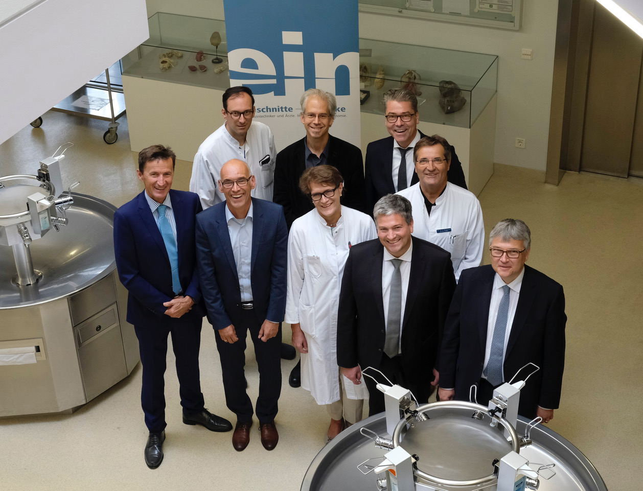 Der Workshop"Einschnitte - Einblicke" im Institut für Klinische Anatomie und Zellanalytik Der Workshop"Einschnitte - Einblicke" im Institut für Klinische Anatomie und Zellanalytik