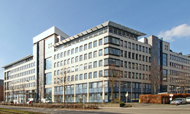 Der moderne Bürokomplex “Fritz-Vomfelde-Straße 26-32“ in Düsseldorf-Lörick Der moderne Bürokomplex “Fritz-Vomfelde-Straße 26-32“ in Düsseldorf-Lörick