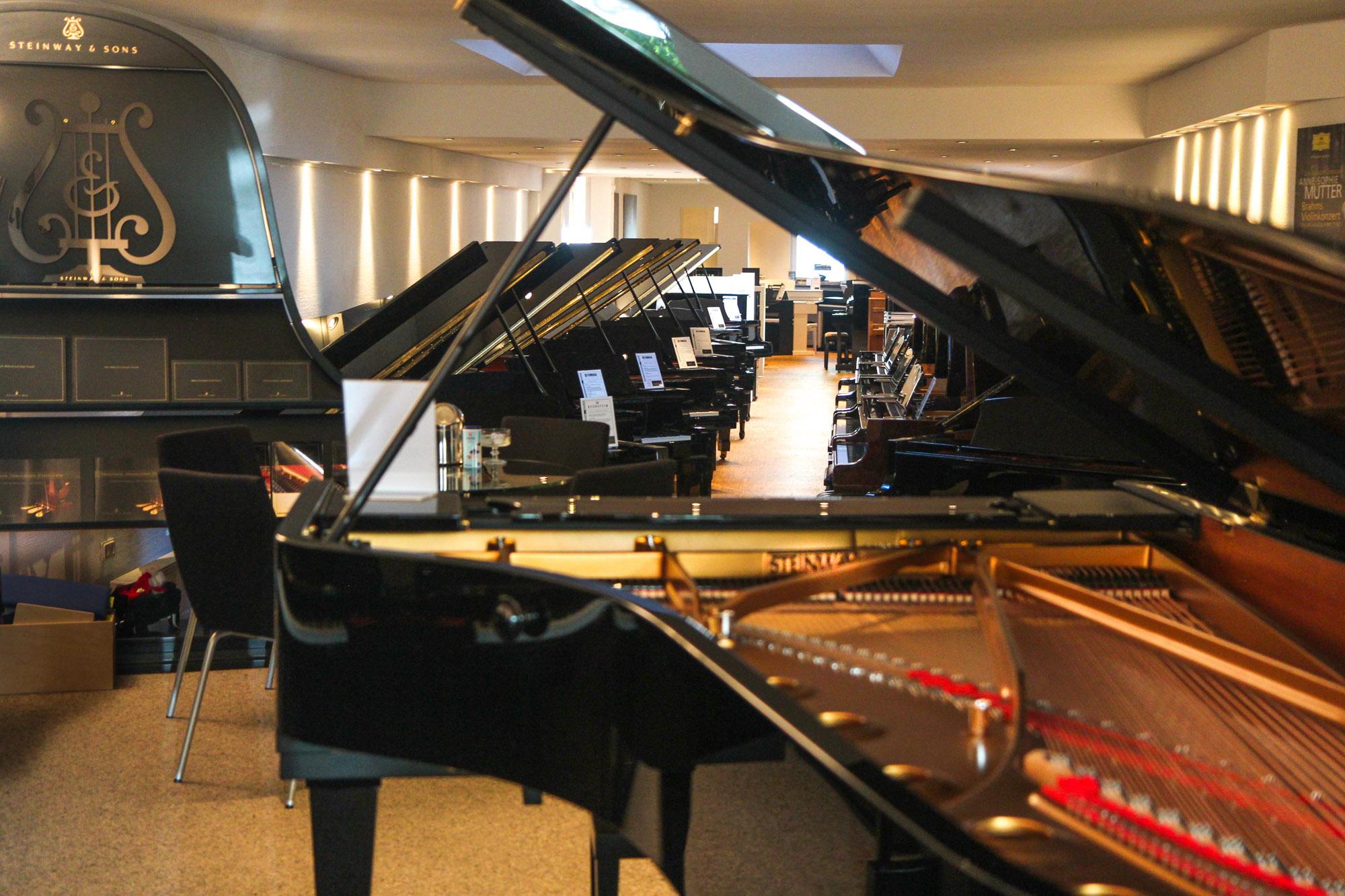 Gastgeber der ersten Station der Workshop-Rundreise: Das Pianohaus Marcus Hübner e.K. (Bildquelle: P