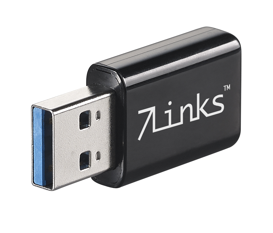 Mini-WLAN-Stick WS-1202.ac mit bis zu 1.200 Mbit/s (802.11ac), USB 3.0