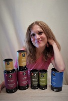 Kathi Schichtl mit M. Reich Produkten Kathi Schichtl mit M. Reich Produkten