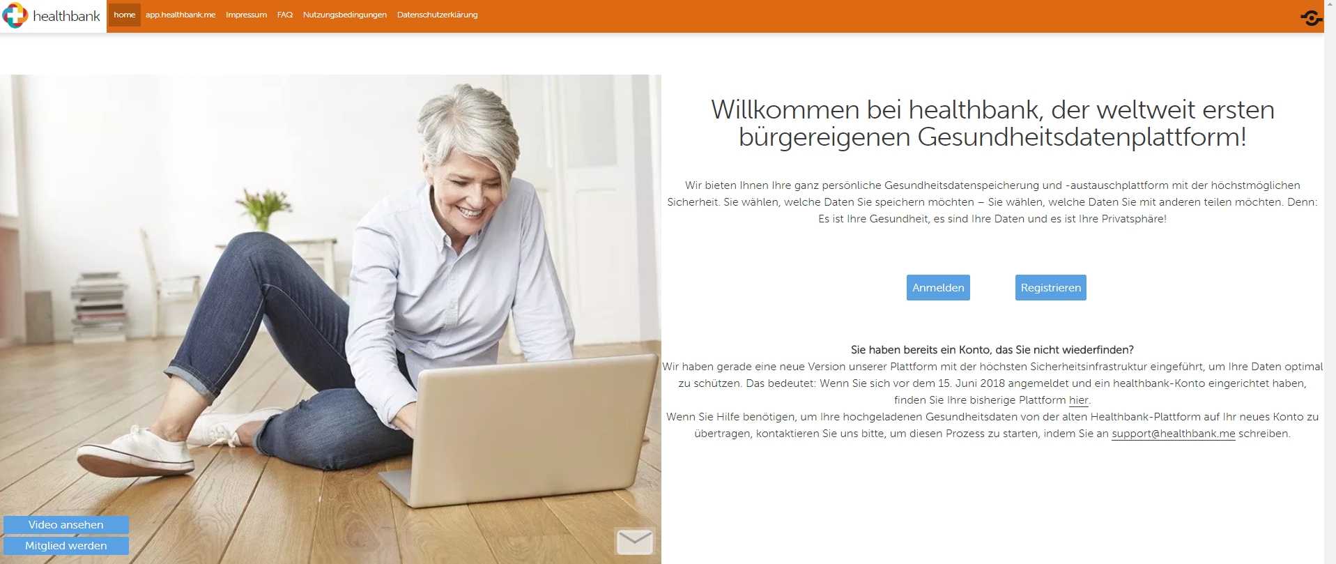 healthbank Homepage healthbank Homepage