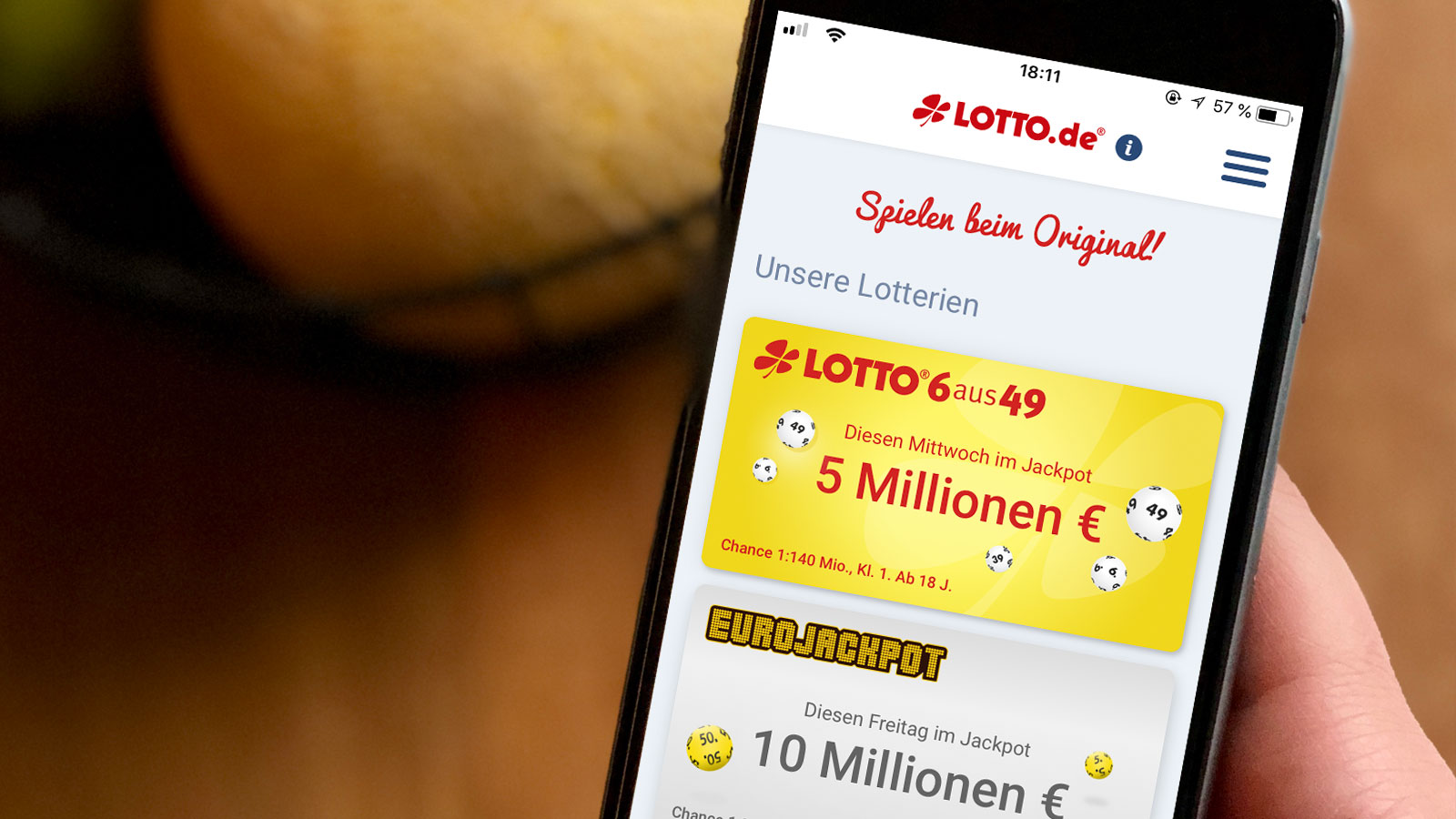 Neue LOTTO.de als Progressive Web App Neue LOTTO.de als Progressive Web App
