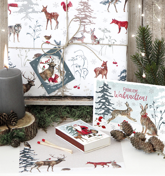 Designserie Weihnachtswald aus dem Grätz Verlag Designserie Weihnachtswald aus dem Grätz Verlag