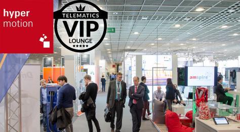 Die Telematics VIP-Lounge befindet sich auf der Hypermotion an Stand B46. Bild: Telematik-Markt.de