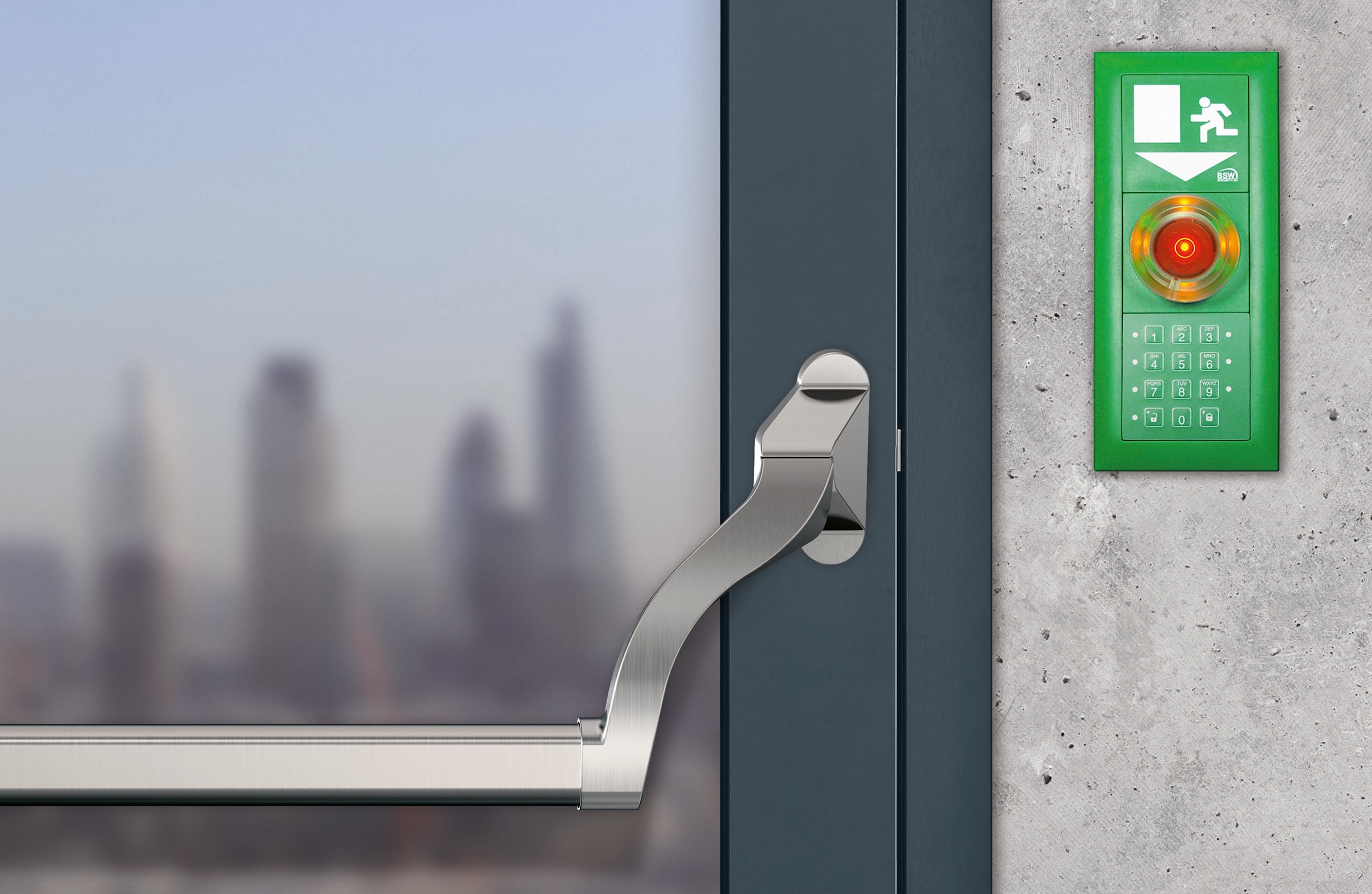 Das neue Fluchtwegterminal FT3 Basis von ECO Schulte.