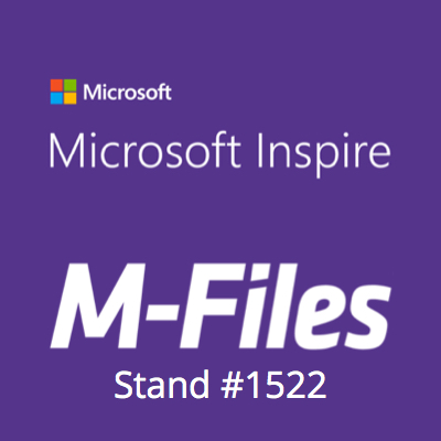 Intelligentes Informationsmanagement auf der Microsoft Inspire 2018 Intelligentes Informationsmanagement auf der Microsoft Inspire 2018
