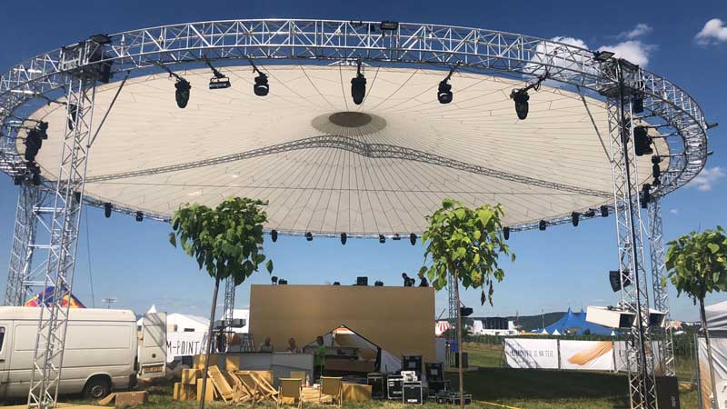  Magic Sky beim Pohoda Festival 2018 (Foto: Magic Sky, frei zur Veröffentlichung bei Namensnennung)