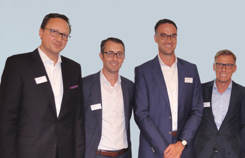 Die erweiterte Geschäftsleitung der Longial.Quelle: Longial GmbH