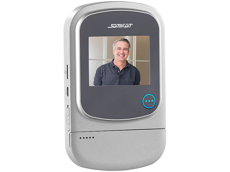 Digitaler HD-Türspion VTK-400 mit Klingel, Bewegungsmelder, WiFi und App Digitaler HD-Türspion VTK-400 mit Klingel, Bewegungsmelder, WiFi und App