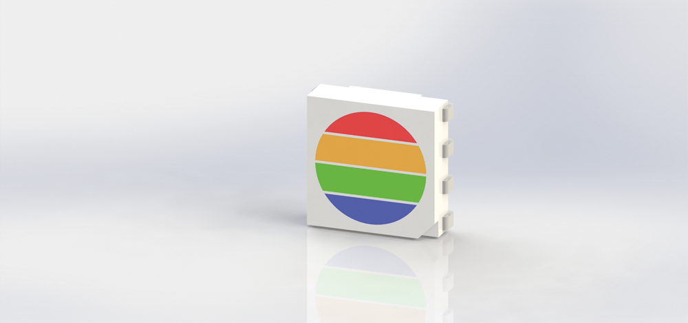 Die 4-Farben-LED von Allix ist in den Ausführungen RGBW sowie WWCW bei euroLighting erhältlich.
