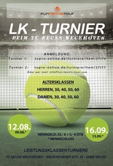 LK-Tagesturniere im Tennisclub Neuss-Weckhoven e.V.