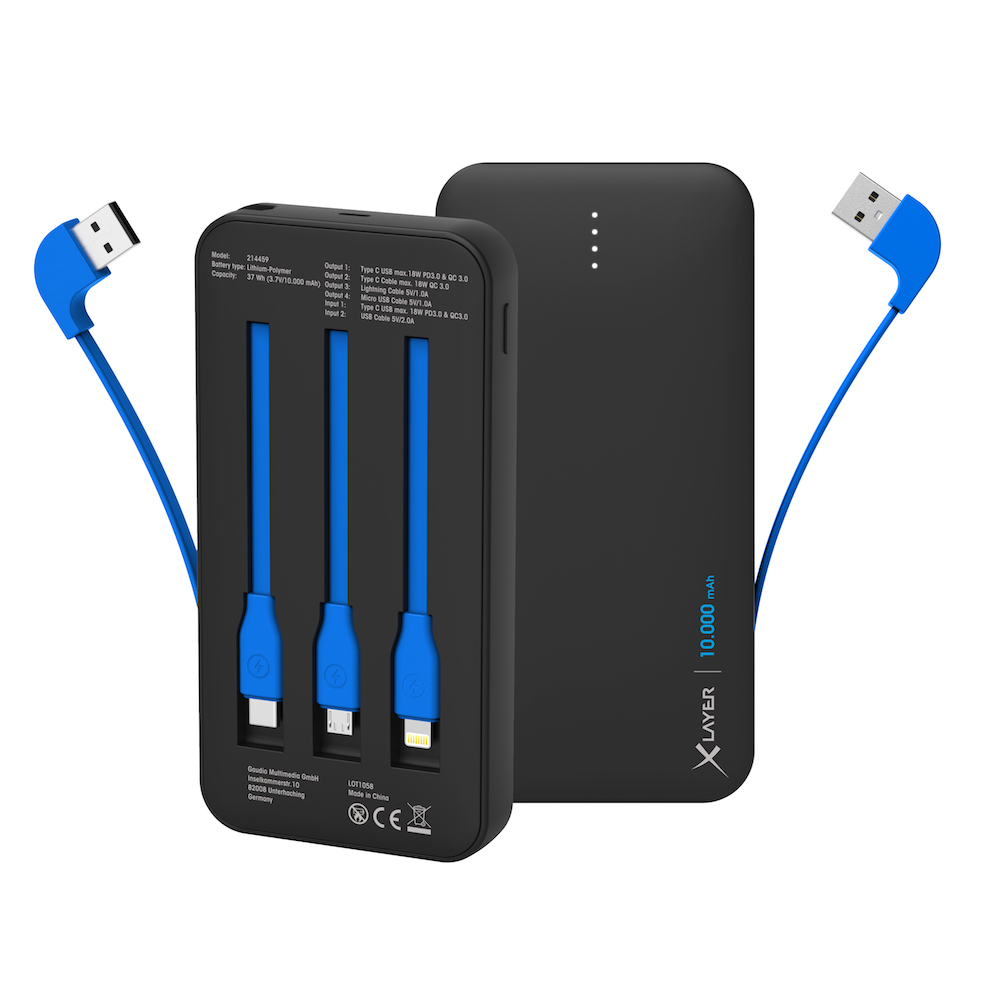 XLayer präsentiert All-in-One-Lösung Powerbank Plus XLayer präsentiert All-in-One-Lösung Powerbank Plus
