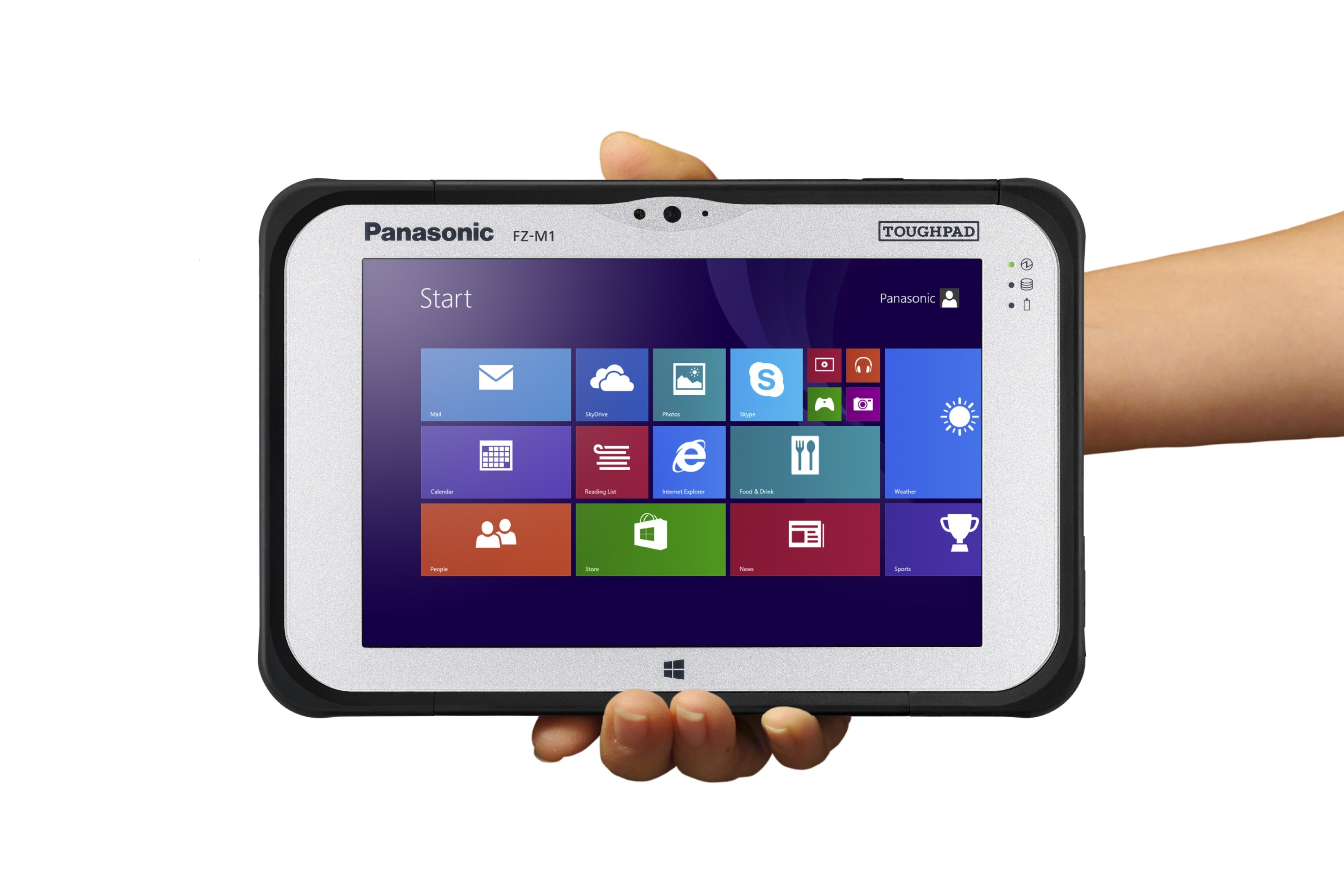 Panasonic TOUGHPAD FZ-M1mk3 (Bildquelle: Panasonic) Panasonic TOUGHPAD FZ-M1mk3 (Bildquelle: Panasonic)