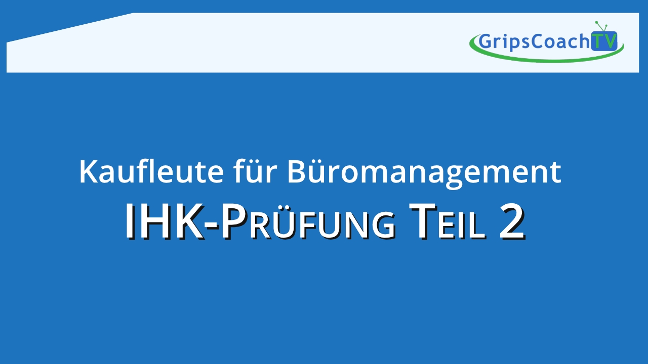 Ihk Mündliche Prüfung Kauffrau Für Büromanagement 2020 www.firmenpresse.de