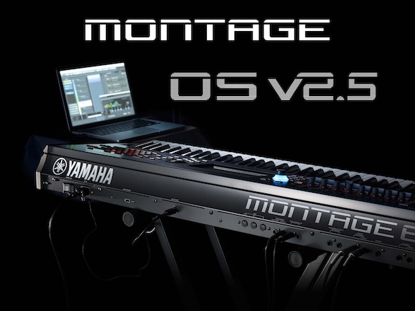 Update für Yamaha MONTAGE integriert DAW-Steuerung und MOTIF-Performances
