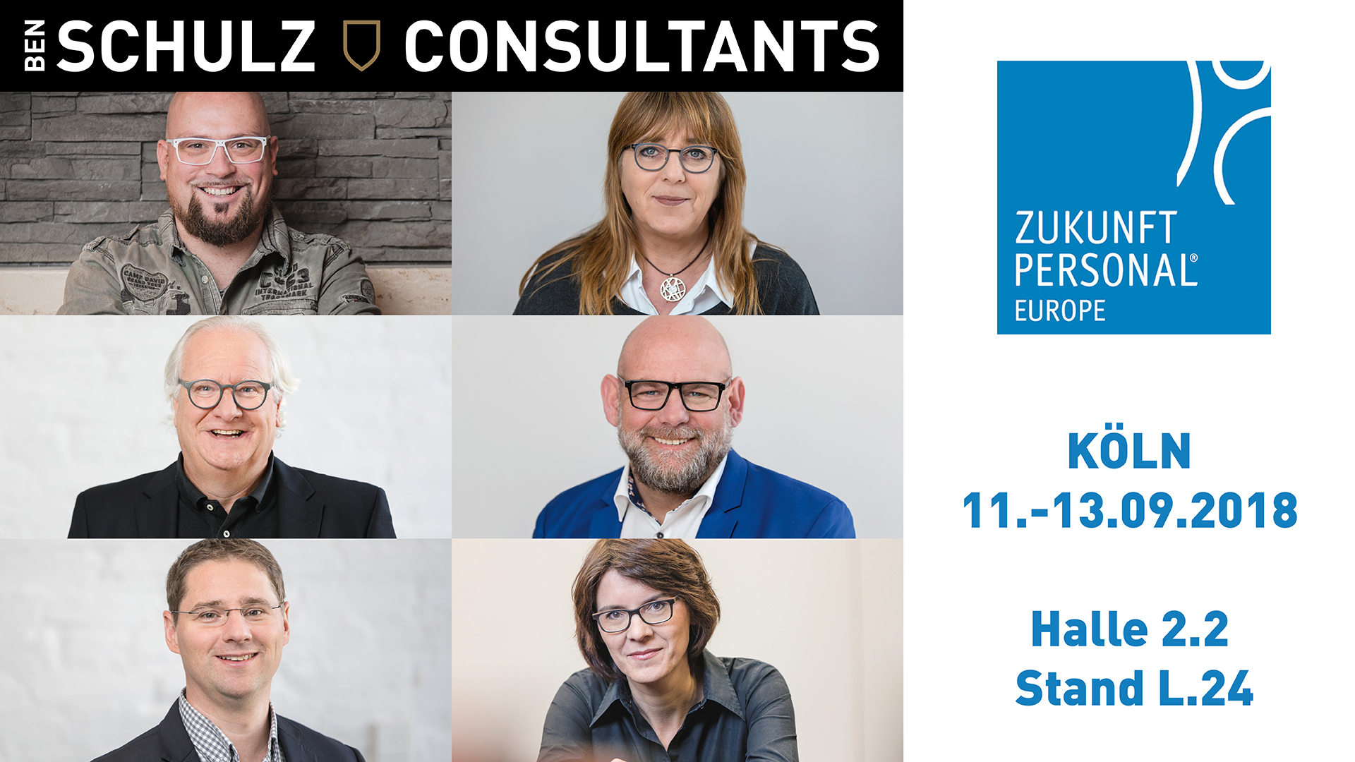 Ben Schulz& Consultants auf der Zukunft Personal 2018