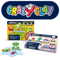 CrazyClay Gummy und Marshmallow CrazyClay Gummy und Marshmallow