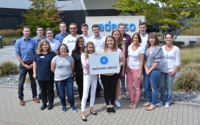 16 Azubis starteten am 1.8. bei den Welcome Days des IT-Dienstleisters adesso. (Quelle: adesso AG)