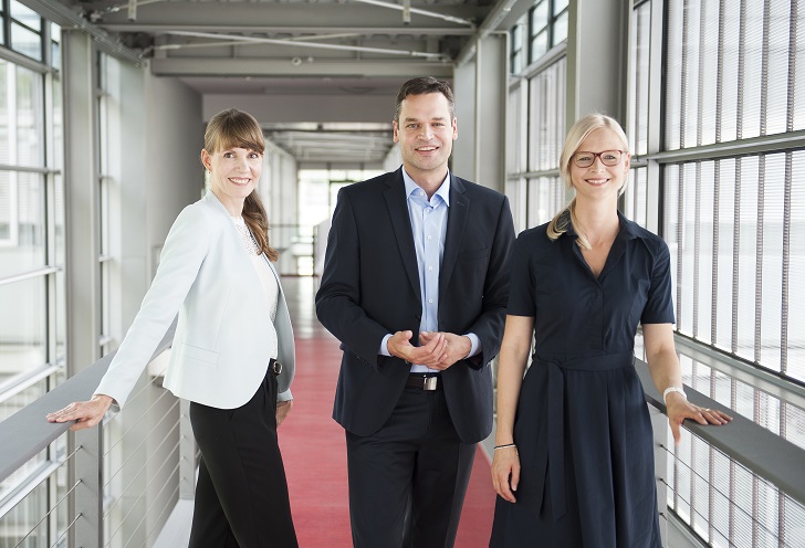 Von l.n.r.: Katrin Schneider, Lars Lehman und Anja Dorenburg (Geschäftsführung und Gründerin) (Bildq Von l.n.r.: Katrin Schneider, Lars Lehman und Anja Dorenburg (Geschäftsführung und Gründerin) (Bildq