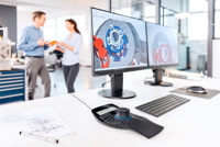 Ergonomische Hardware von 3Dconnexion unterstützt Navigation in 3D-Umgebungen (Quelle: 3Dconnexion) Ergonomische Hardware von 3Dconnexion unterstützt Navigation in 3D-Umgebungen (Quelle: 3Dconnexion)