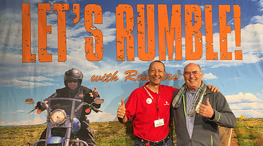 Reuthers Stand auf der INTERMOT