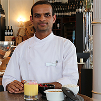 Chhotu Khatik im Kempinski Grand Hotel des Bains in St. Moritz