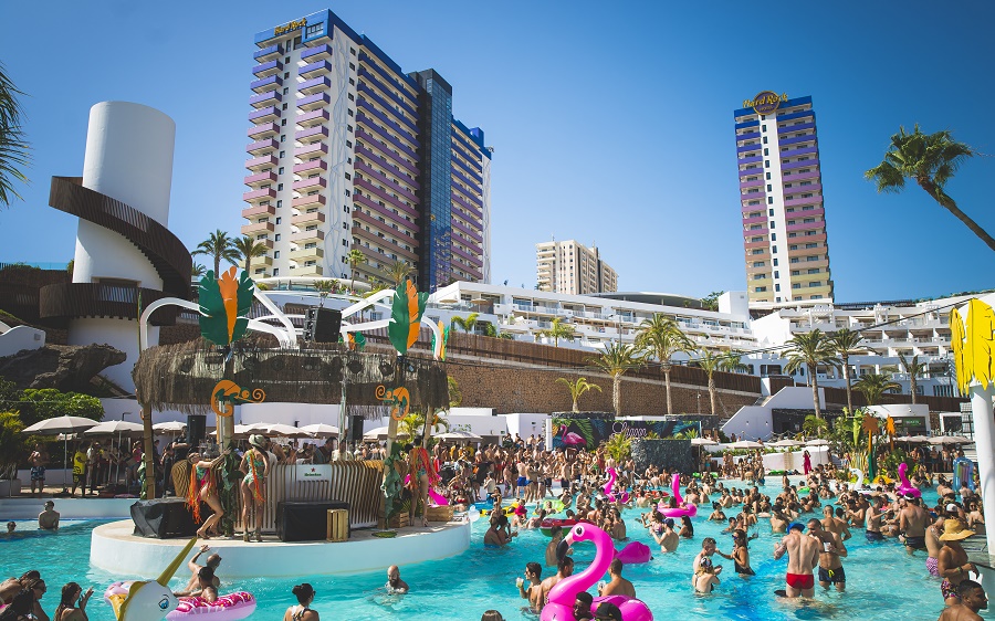 Lagoon Party im Hard Rock Hotel Teneriffa