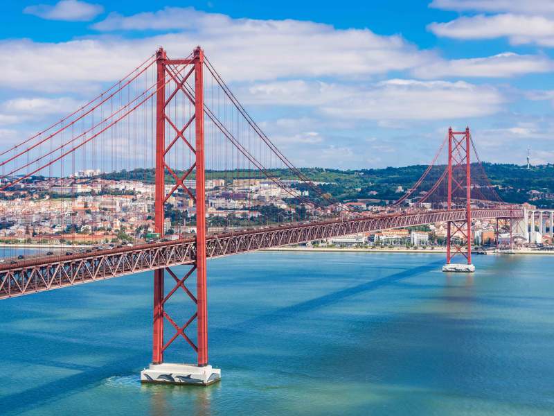 Imposante Kulisse beim Raodtrip durch Portugal