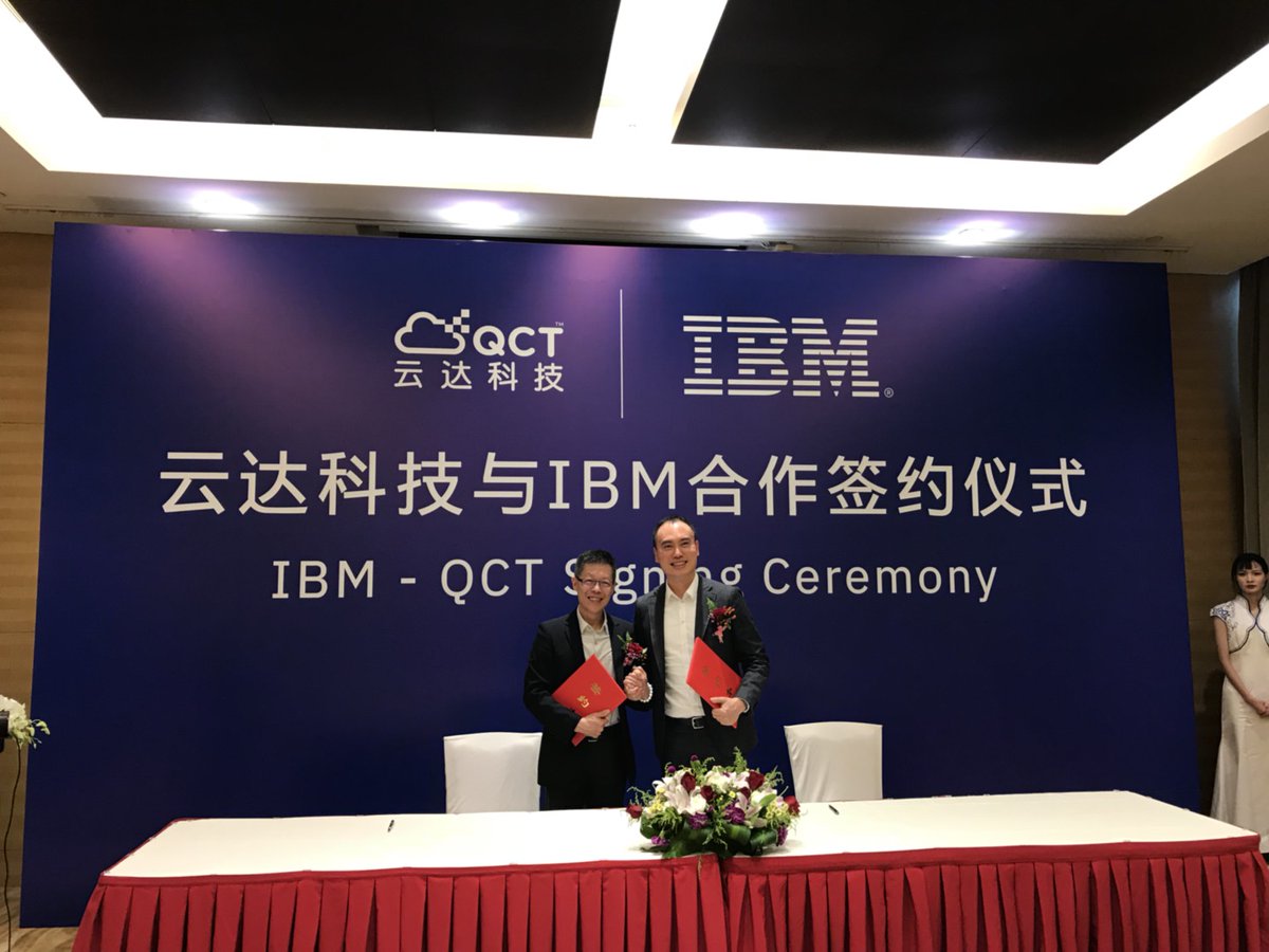 MikeYang-President QCT(links) und Brian Tse, General Manager, Greater China Group (rechts) (Bildquel MikeYang-President QCT(links) und Brian Tse, General Manager, Greater China Group (rechts) (Bildquel
