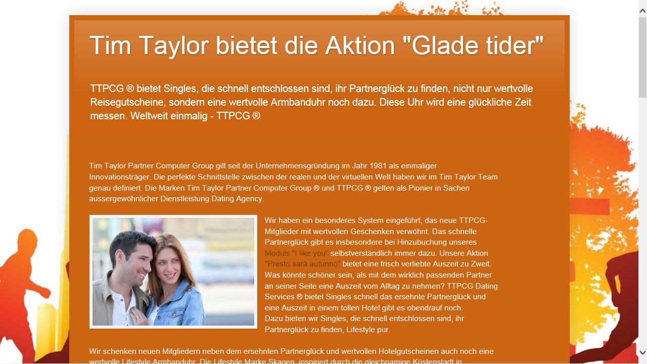 Webseite zur Aktion